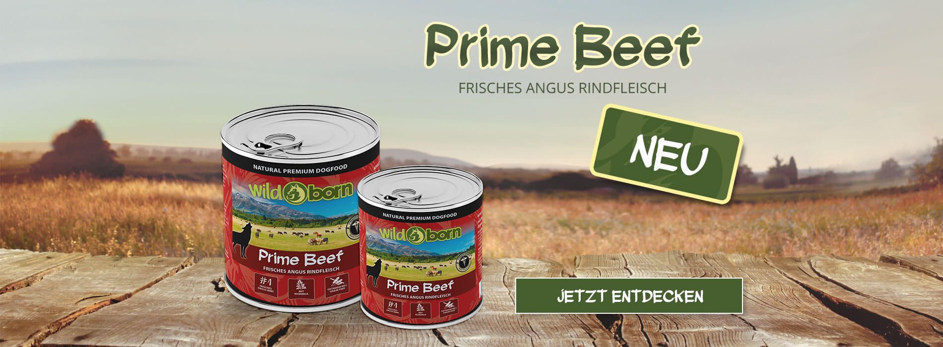 Getreidefreies Hundefutter mit bis zu 75 Fleisch