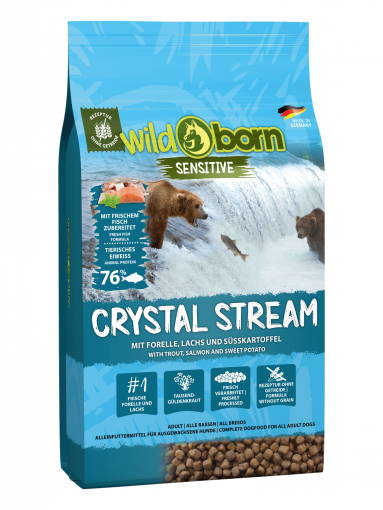Wildborn Crystal Stream mit Forelle & Lachs 8 kg