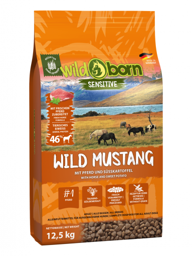 Wildborn Wild Mustang mit Pferdefleisch 12,5 kg