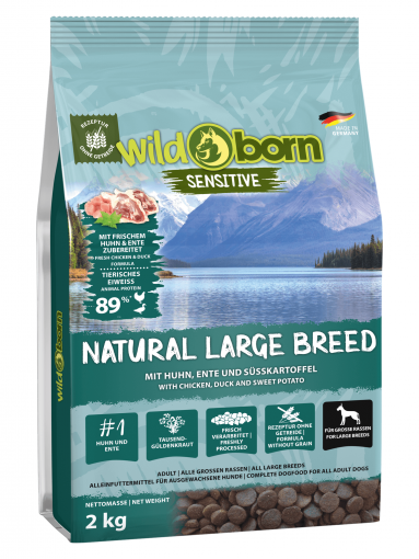 Wildborn Natural Large Breed 2 kg fr groe Hunderassen