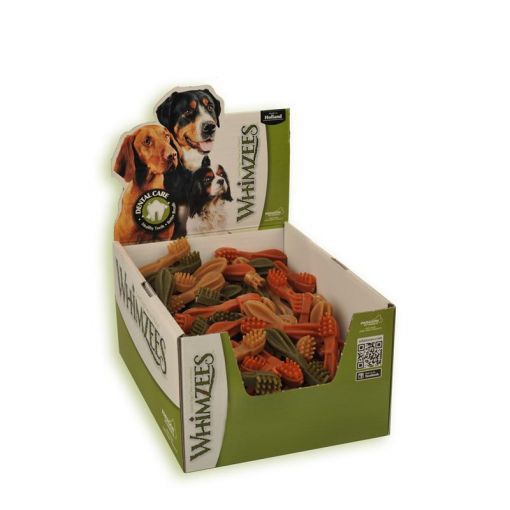 Whimzees Zahnbrste M Display 75 Stck