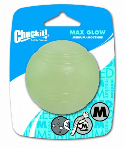 Chuckit MAX GLOW BALL 1-PK Größe M