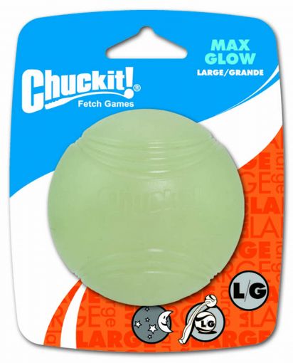 Chuckit MAX GLOW BALL 1-PK Größe L