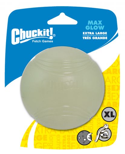 Chuckit MAX GLOW BALL 1-PK Größe XL