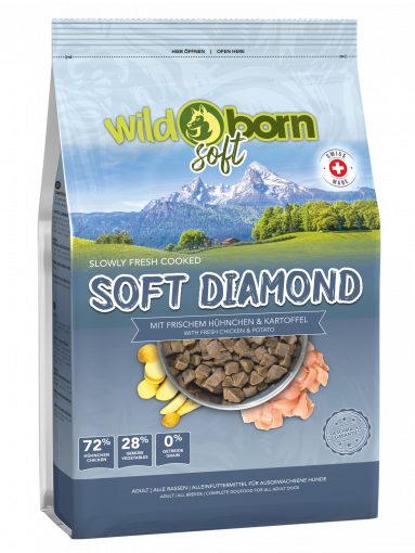 Wildborn SOFT DIAMOND mit frischem Alpenhhnchen 1 kg