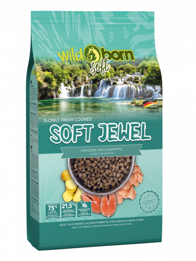 Wildborn SOFT JEWEL mit frischem Hhnchen & Fisch 12 kg