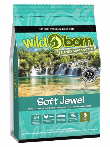 Wildborn SOFT JEWEL mit frischem Hhnchen & Fisch 1,5 kg