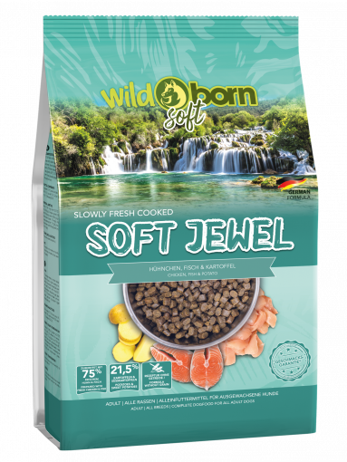 Wildborn SOFT JEWEL mit frischem Hhnchen & Fisch 4 kg