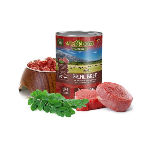 Wildborn Prime Beef Nassfutter mit Angus Rind 6 x 400 g
