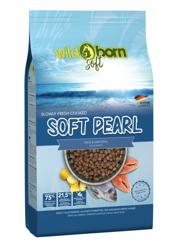 Wildborn SOFT PEARL mit 7 Sorten Fisch 12 kg