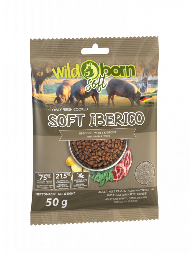 Wildborn SOFT IBERICO mit frischem Iberico Schwein 50 g