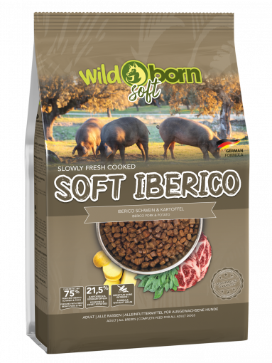 Wildborn SOFT IBERICO mit frischem Iberico Schwein 4 kg
