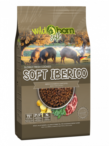 Wildborn SOFT IBERICO mit frischem Iberico Schwein 12kg
