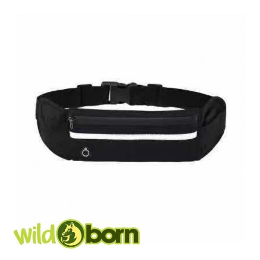 Wildborn Bauchtasche / Handytasche Handy-Lauftasche mit verstellbarem Gürtel