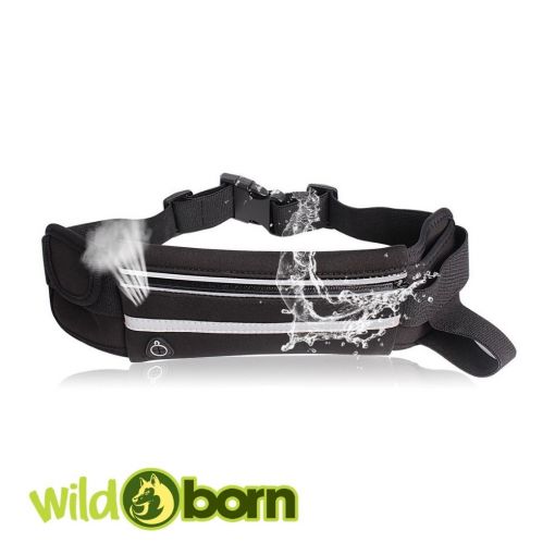 Wildborn Bauchtasche / Handytasche Handy-Lauftasche mit verstellbarem Grtel