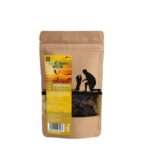 Wildborn Natural Chicken Bites Hundesnack 200 g 