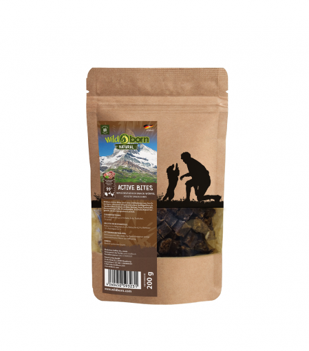 Wildborn Natural Active Bites Hundesnack 200 g 