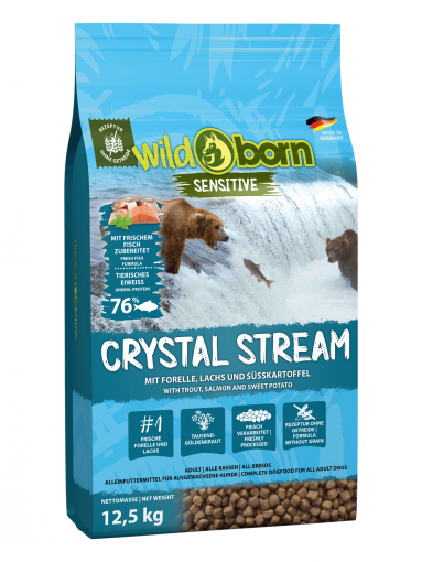 Wildborn Crystal Stream mit Forelle & Lachs 12,5 kg