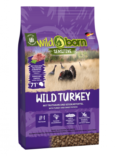 Wildborn Wild Turkey mit Truthahn 8 kg