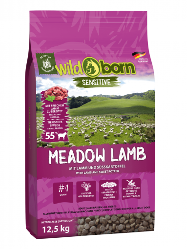 Wildborn Meadow Lamb 12,5 kg mit Lamm