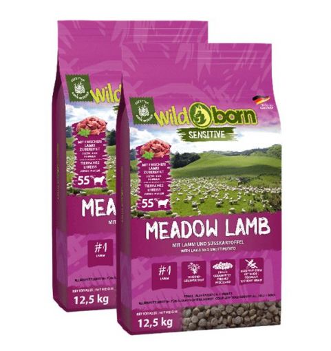 Wildborn Meadow Lamb 2 x 12,5 kg Doppelpack