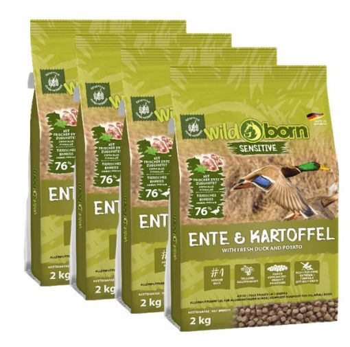 Wildborn Ente & Kartoffel 8 kg