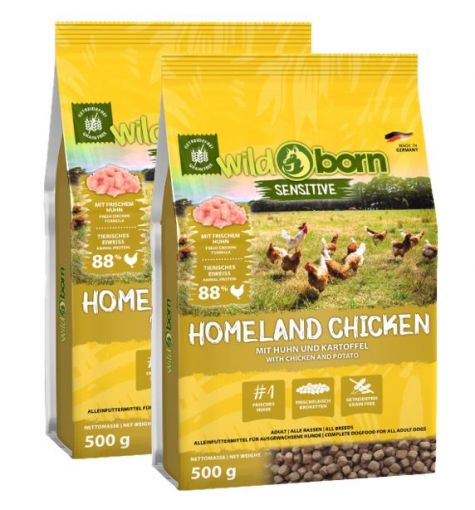 Wildborn Homeland Chicken 2 x 500g Doppelpack