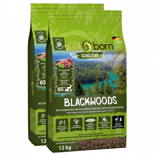 Wildborn Blackwoods Doppelpack 2 x 12 kg