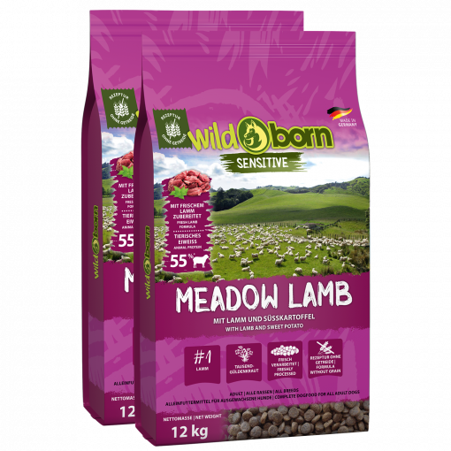 Wildborn Meadow Lamb Doppelpack 2 x 12 kg