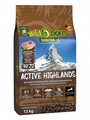 Wildborn Active Highlands 12 kg
