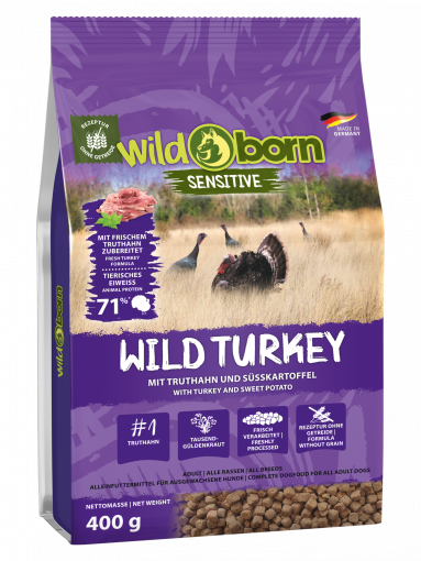 Wildborn Wild Turkey 400g