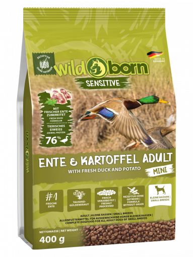 Wildborn Ente & Kartoffel Mini 400 g
