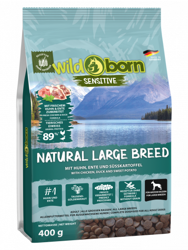 Wildborn Natural Large Breed 400 g