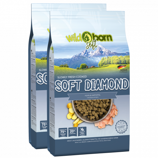 Wildborn Soft Diamond Doppelpack 2 x 12 kg