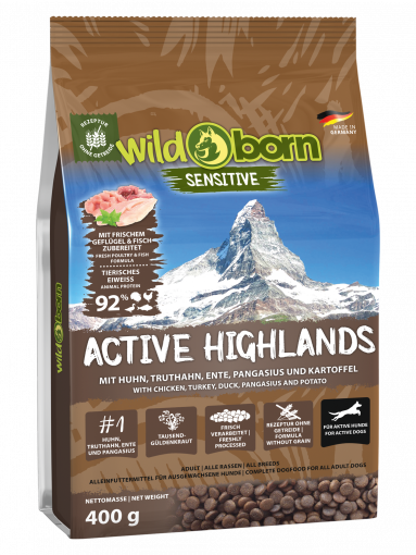 Wildborn Active Highlands 400 g
