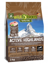 Wildborn Active Highlands 2 kg für aktive Hunde Wildborn Active Highlands 2 kg für aktive Hunde