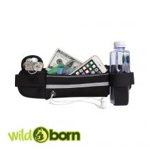 Wildborn Bauchtasche / Handytasche Handy-Lauftasche mit verstellbarem G�rtel