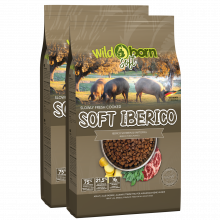 Wildborn SOFT IBERICO mit frischem Iberico Schwein Doppelpack 2 x 12 kg Wildborn SOFT IBERICO mit frischem Iberico Schwein Doppelpack 2 x 12 kg