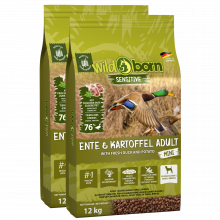 Wildborn Ente & Kartoffel Adult Mini Doppelpack 2 x 12 kg Wildborn Ente & Kartoffel Adult Mini Doppelpack 2 x 12 kg