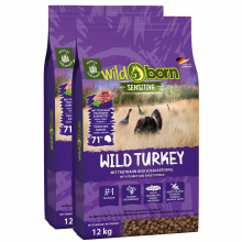 Wildborn Wild Turkey Doppelpack 2 x 12 kg