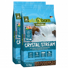 Wildborn Crystal Stream Doppelpack 2 x 12 kg