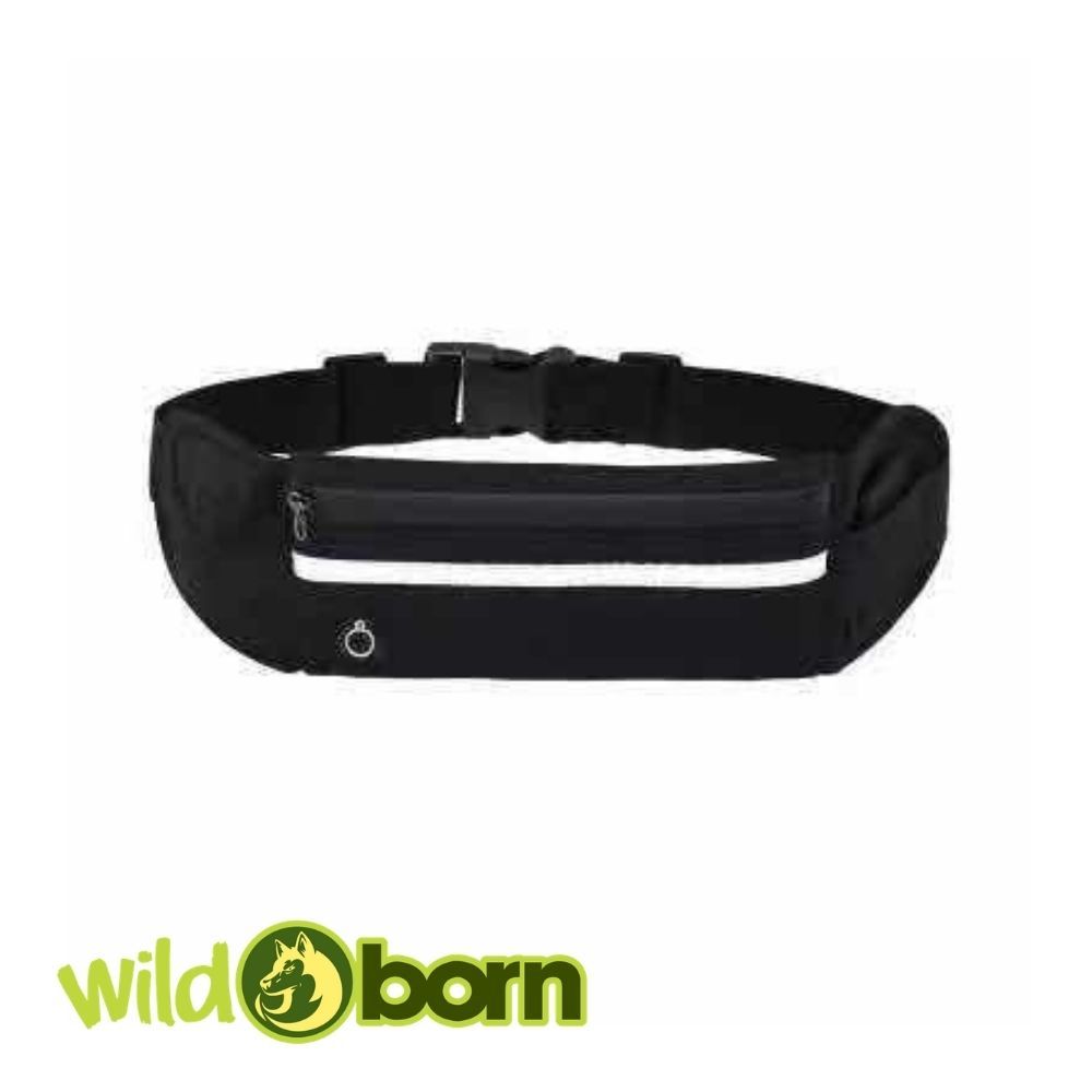 Wildborn Bauchtasche / Handytasche Handy-Lauftasche mit verstellbarem Gürtel