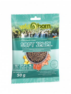 Wildborn SOFT JEWEL mit frischem Hhnchen & Fisch 50 g