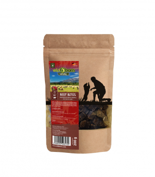 Wildborn Natural Beef Bites Hundesnack 200 g