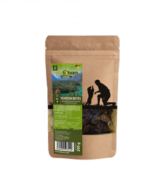 Wildborn Natural Venison Bites Hundesnack 200 g