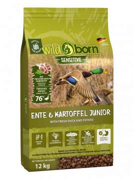 Wildborn Ente & Kartoffel Junior 12 kg